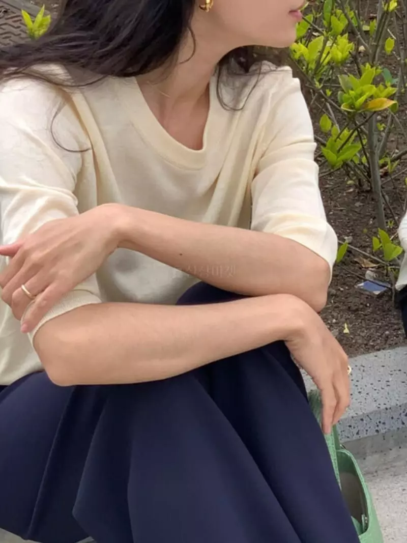 Nan - Korean Women Fashion - #momslook - Lien Knit
