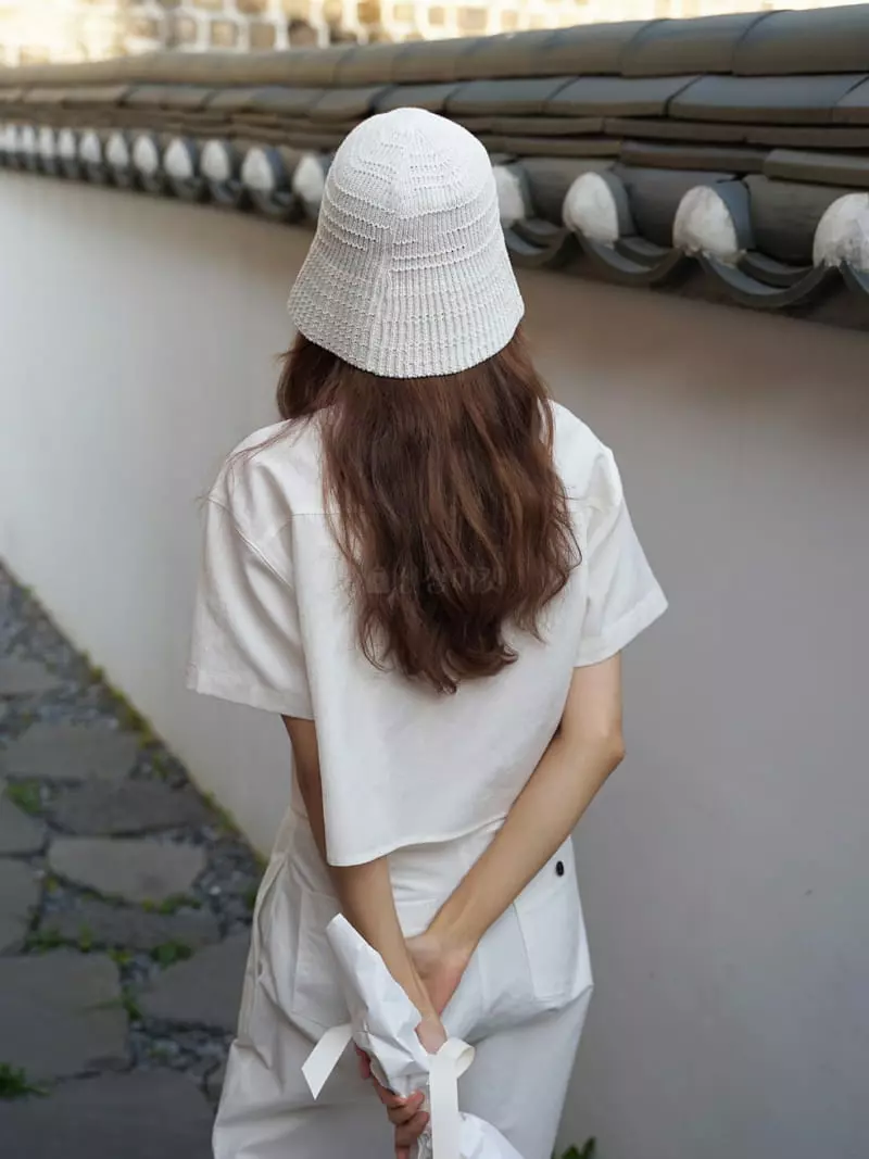 Nan - Korean Women Fashion - #momslook - Rain Crop Shirt