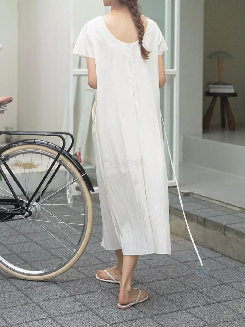 Nan - Korean Women Fashion - #womensfashion - Lake One-piece - 4