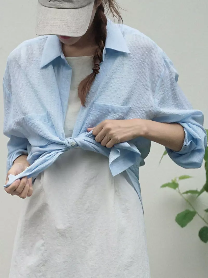 Nan - Korean Women Fashion - #womensfashion - Noted Shirt - 4