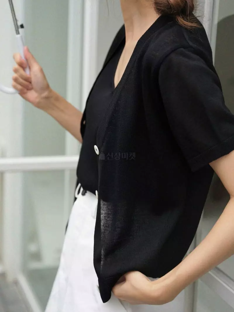 Nan - Korean Women Fashion - #vintageinspired - Ice Linen Knit Cardigan - 2