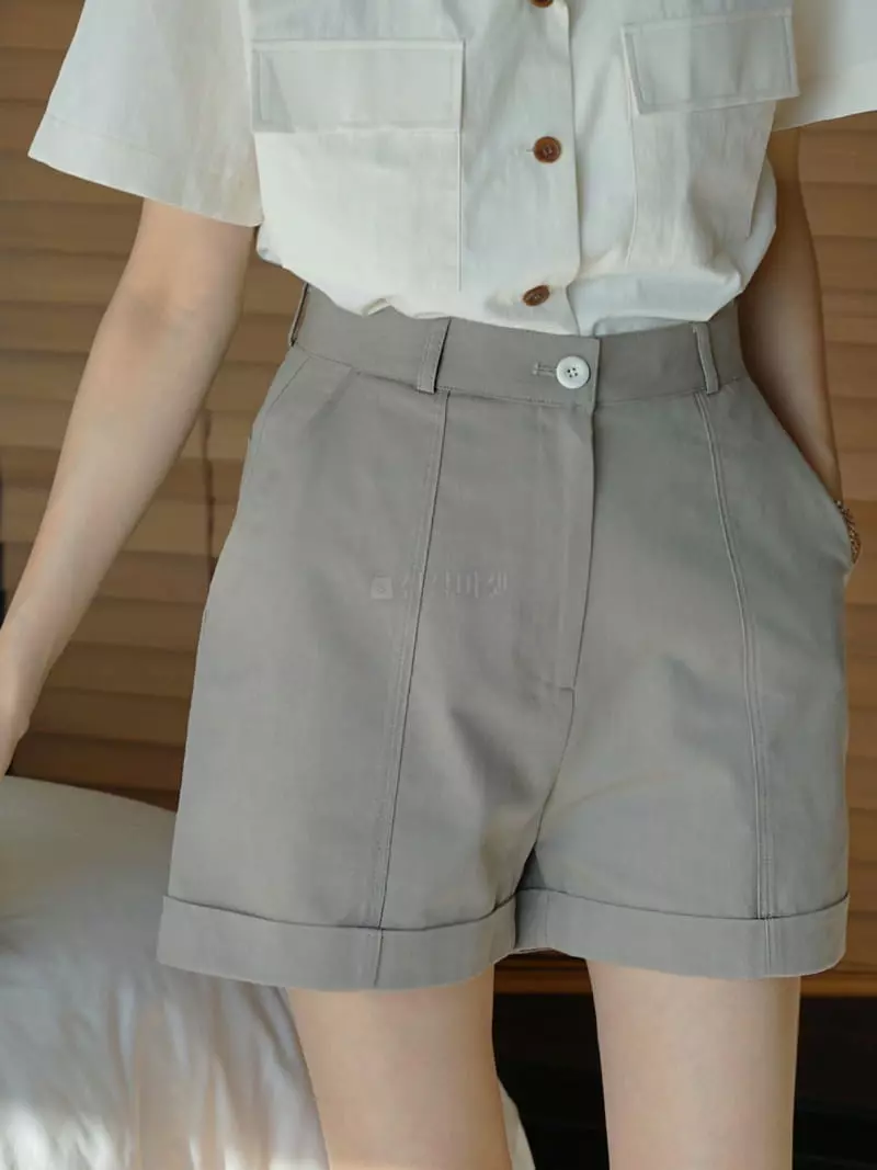 Nan - Korean Women Fashion - #vintagekidsstyle - French Shorts