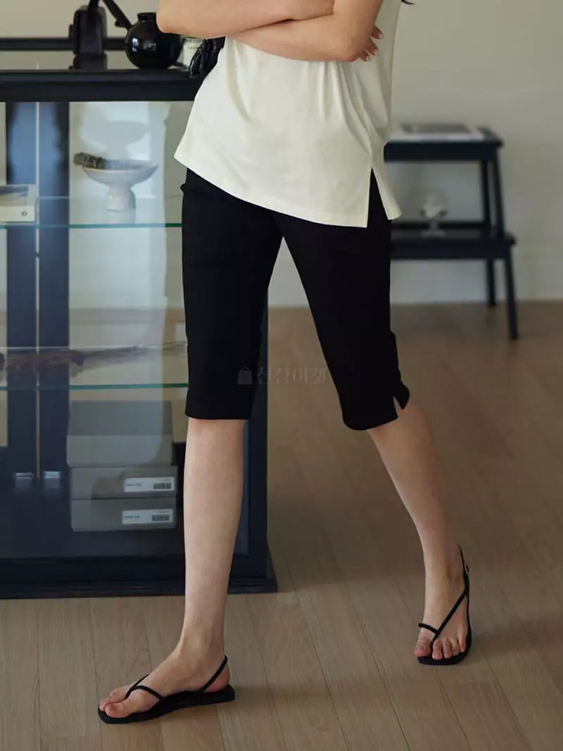 Nan - Korean Women Fashion - #womensfashion - Cotton Pants - 3