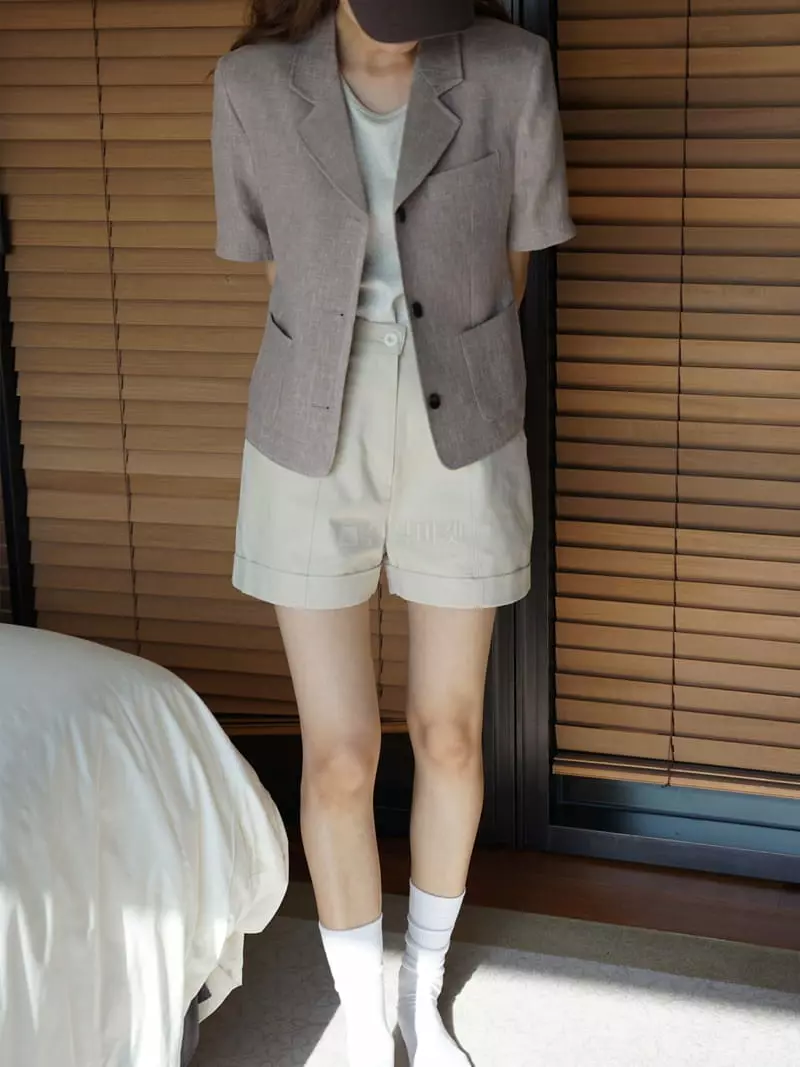 Nan - Korean Women Fashion - #womensfashion - Wood Jacket