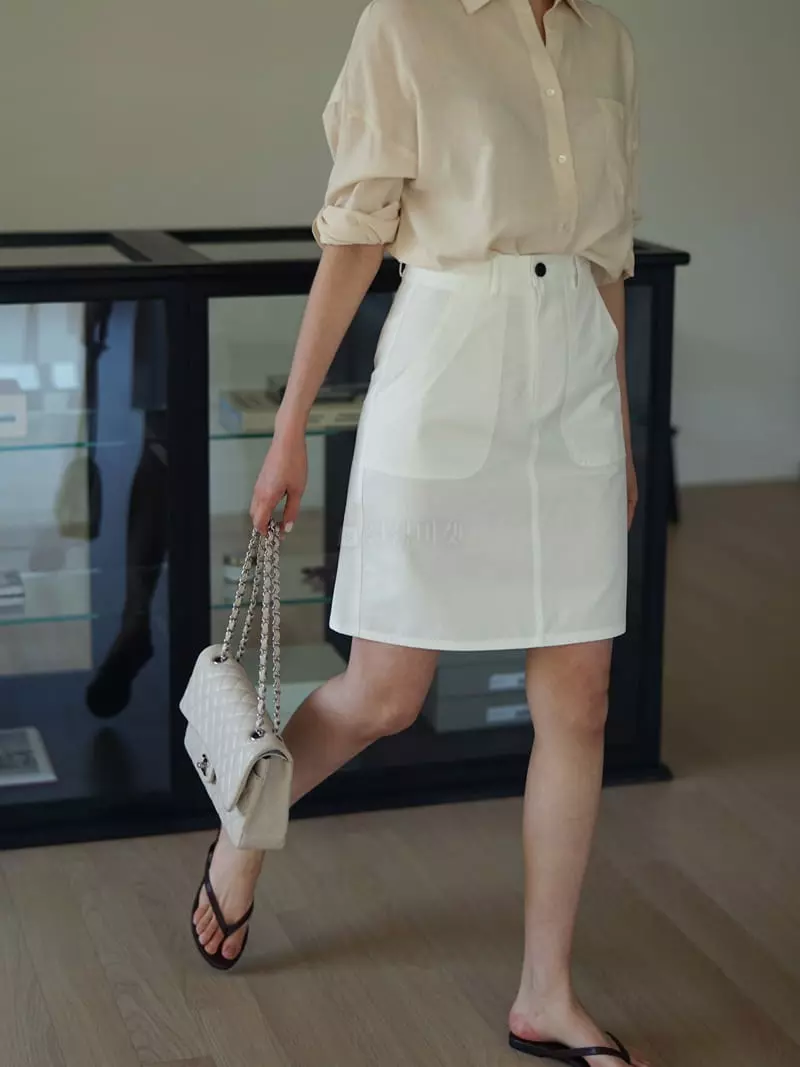 Nan - Korean Women Fashion - #womensfashion - Silky Shirt - 2