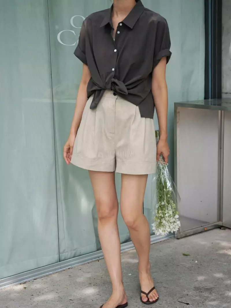 Nan - Korean Women Fashion - #momslook - French Roll-up Shirt - 4