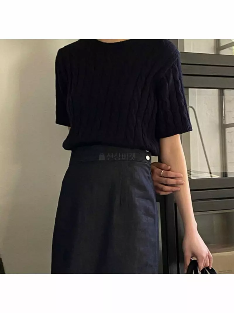Nan - Korean Women Fashion - #womensfashion - Cable Knit