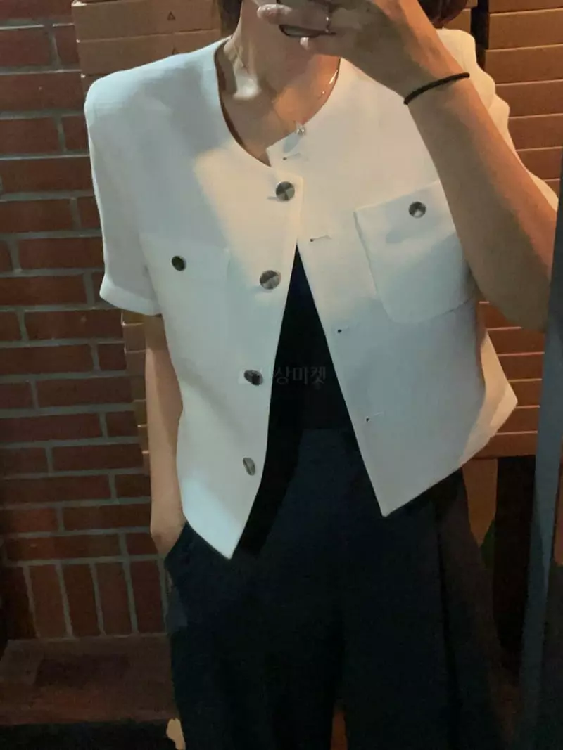 Nan - Korean Women Fashion - #womensfashion - Ov Twid Jacket - 5