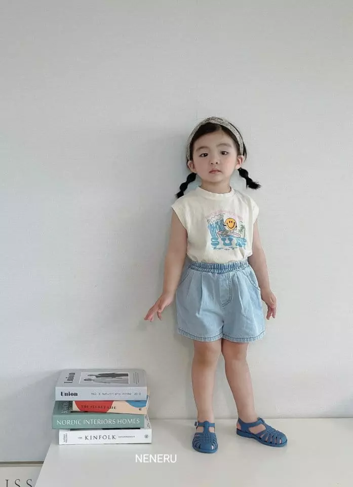 Neneru - Korean Children Fashion - #Kfashion4kids - Smile Surfing Sleeveless