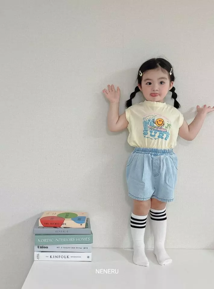 Neneru - Korean Children Fashion - #childrensboutique - Smile Surfing Sleeveless - 10