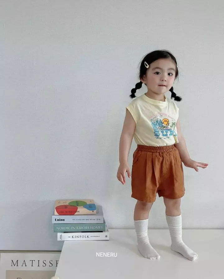 Neneru - Korean Children Fashion - #discoveringself - Smile Surfing Sleeveless - 12