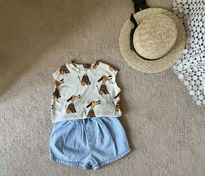 Neneru - Korean Children Fashion - #kidsstore - Lululu Shorts Denim - 3
