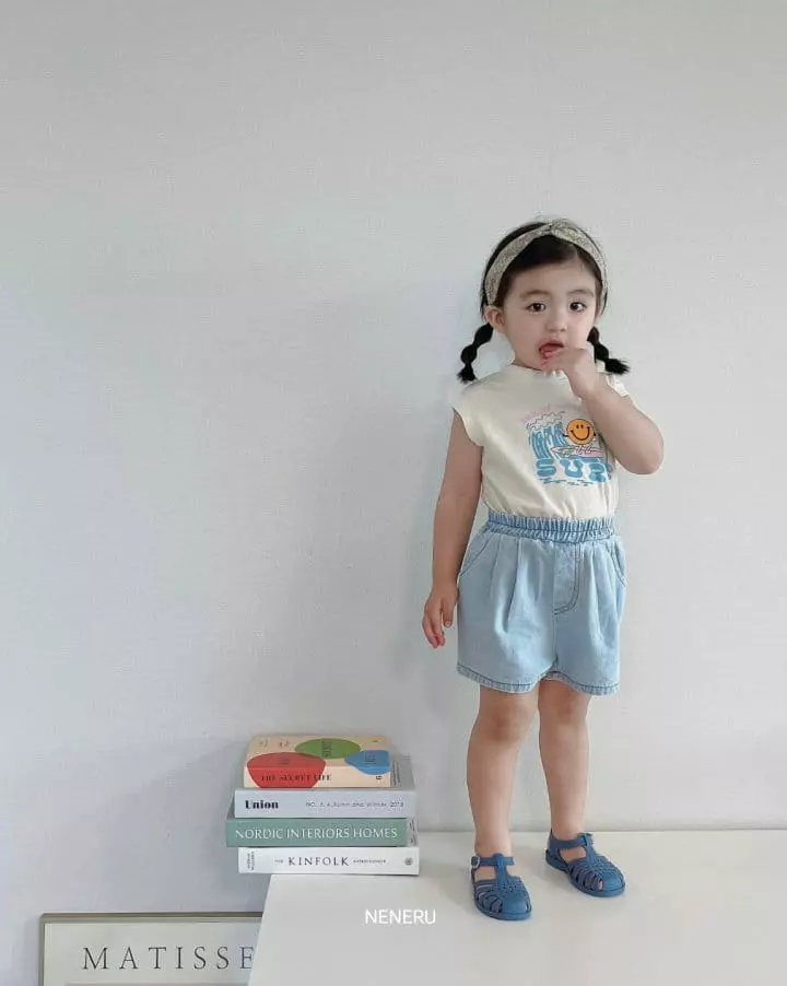 Neneru - Korean Children Fashion - #littlefashionista - Smile Surfing Sleeveless - 2