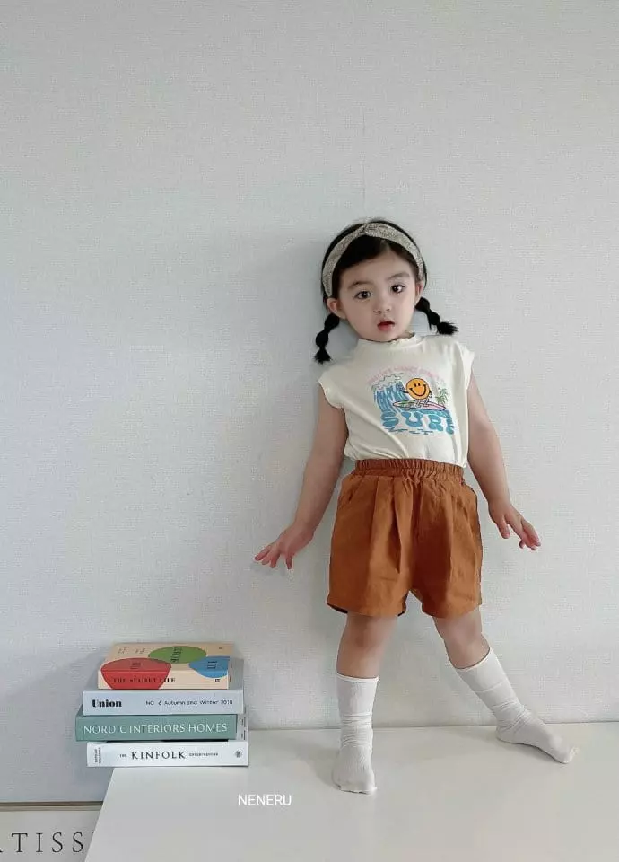 Neneru - Korean Children Fashion - #magicofchildhood - Smile Surfing Sleeveless - 3