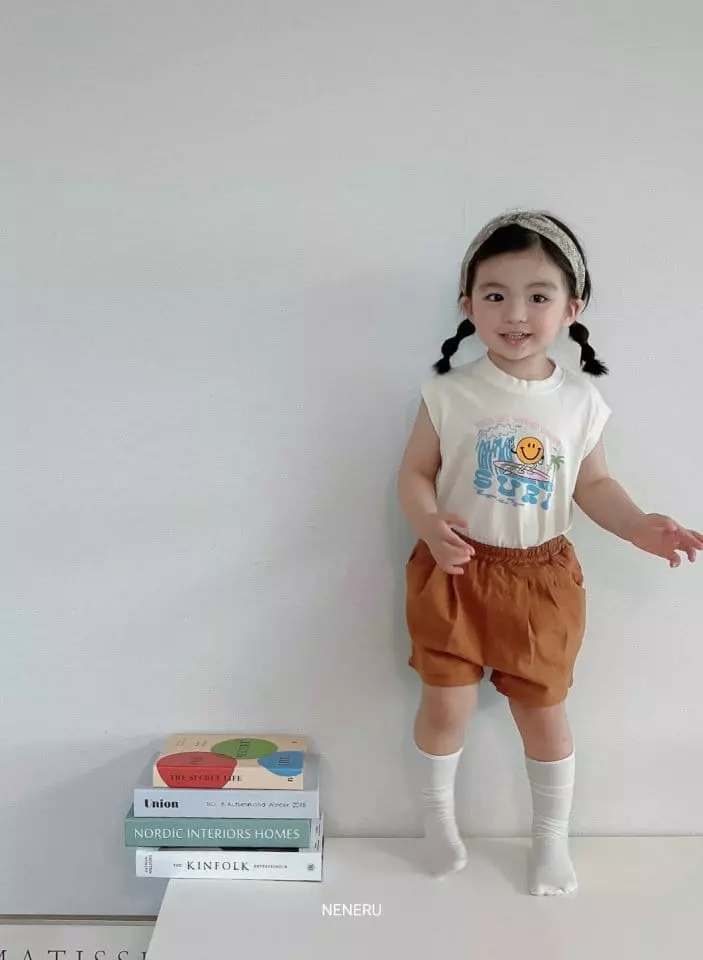 Neneru - Korean Children Fashion - #prettylittlegirls - Smile Surfing Sleeveless - 5