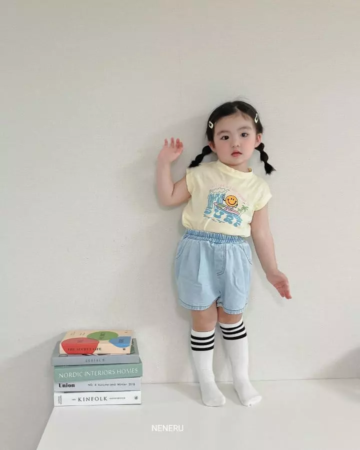 Neneru - Korean Children Fashion - #toddlerclothing - Smile Surfing Sleeveless - 7