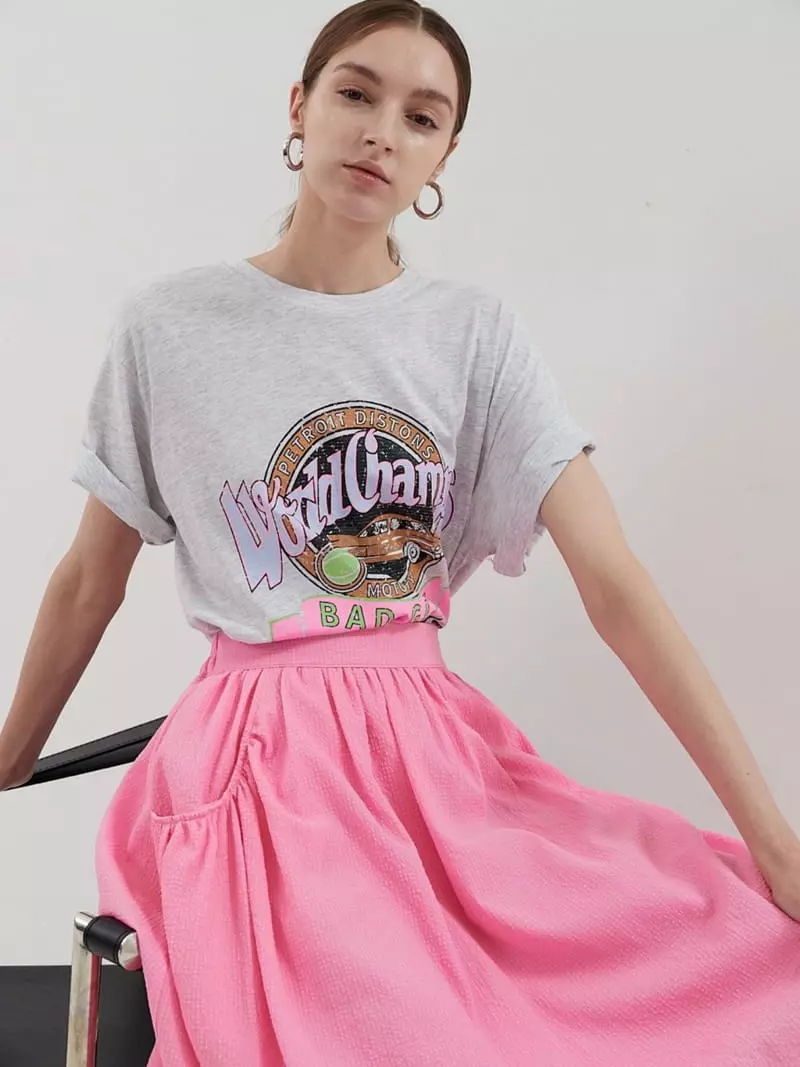 Neroli36 - Korean Women Fashion - #shopsmall - H Celeb Tee