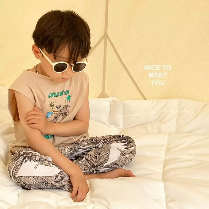 Nice To Meet You - Korean Children Fashion - #Kfashion4kids - Oasis Sleeveless - 6