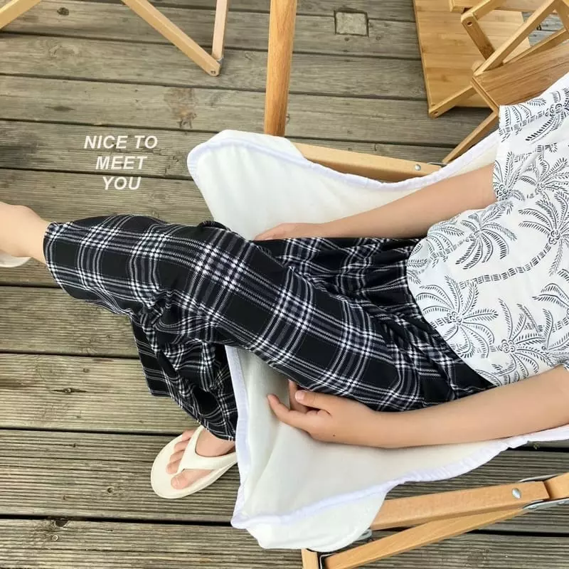 Nice To Meet You - Korean Children Fashion - #designkidswear - Bingsu Wide Pants 2 - 2