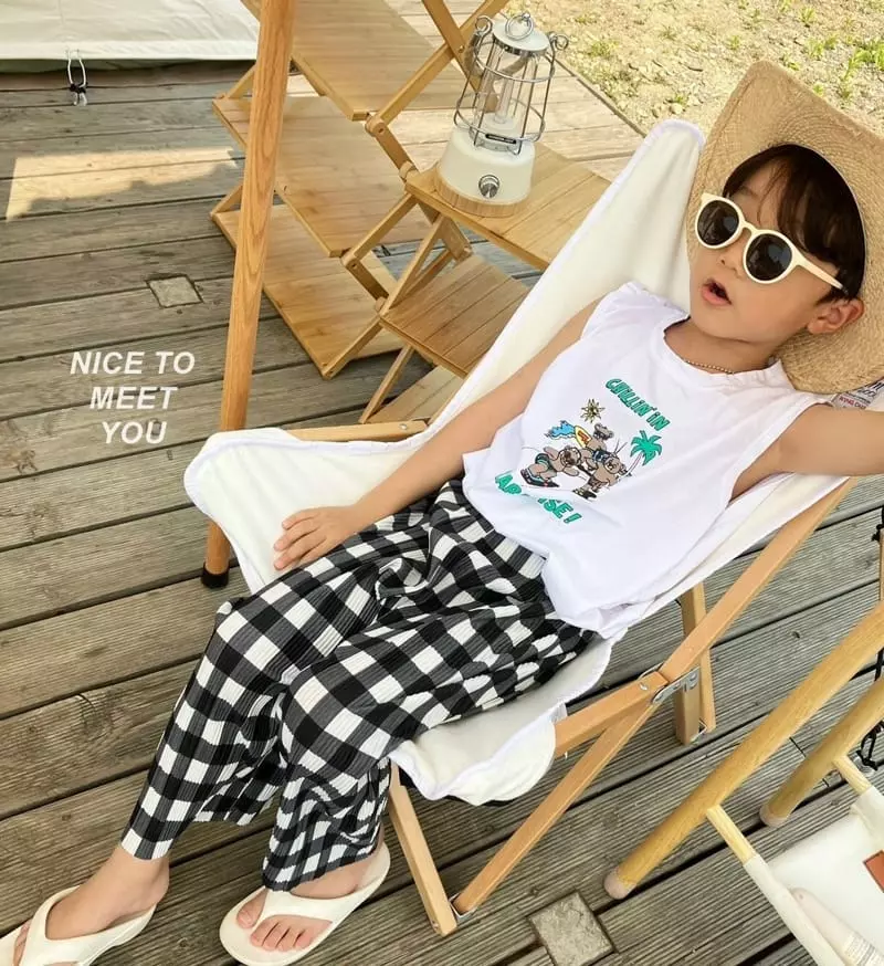 Nice To Meet You - Korean Children Fashion - #fashionkids - Oasis Sleeveless - 2