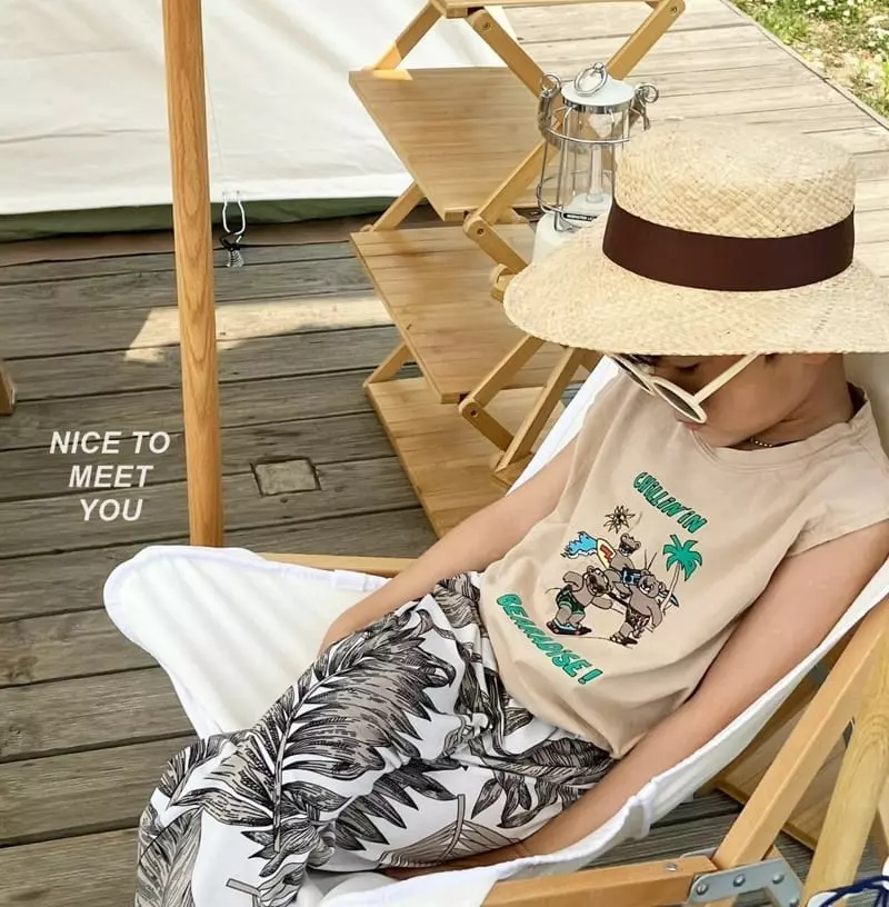 Nice To Meet You - Korean Children Fashion - #kidzfashiontrend - Oasis Sleeveless - 5