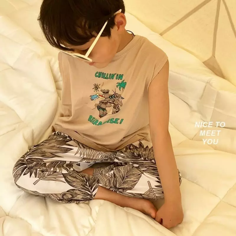 Nice To Meet You - Korean Children Fashion - #magicofchildhood - Bingsu Wide Pants 2 - 10