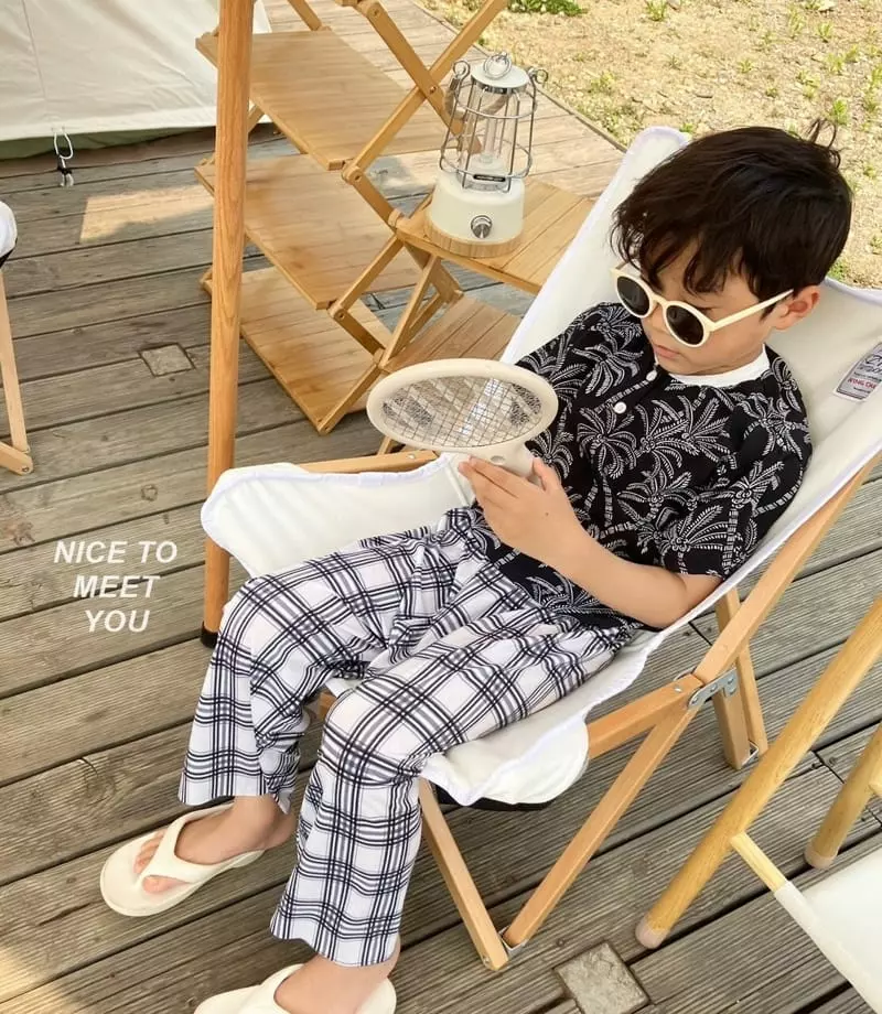 Nice To Meet You - Korean Children Fashion - #magicofchildhood - Sketch Henry Neck Tee - 9