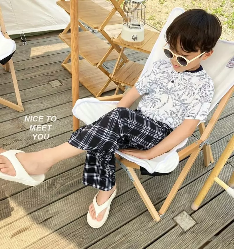 Nice To Meet You - Korean Children Fashion - #prettylittlegirls - Sketch Henry Neck Tee - 11