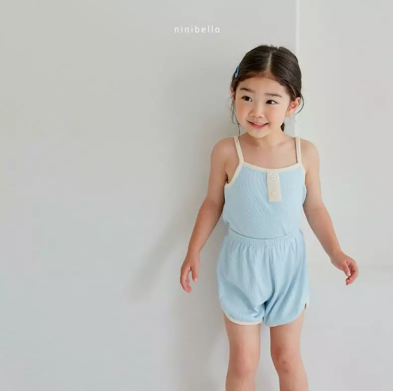 Ninibello - Korean Children Fashion - #childofig - Choucream Rib Top Bottom Set