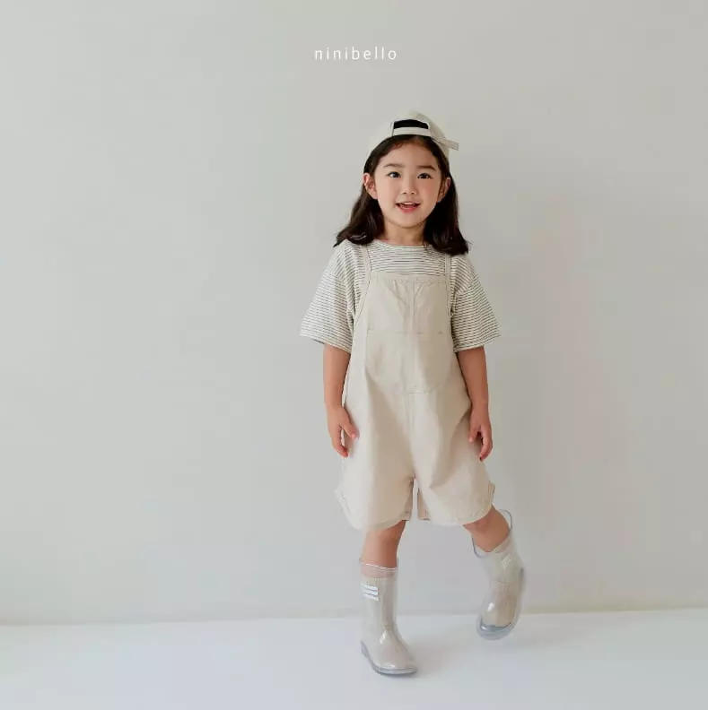 Ninibello - Korean Children Fashion - #childrensboutique - Linen Overalls - 6