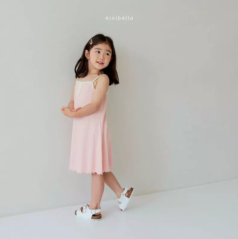 Ninibello - Korean Children Fashion - #childrensboutique - Choucream Rib One-piece