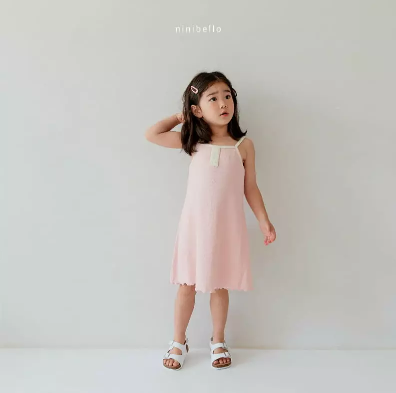 Ninibello - Korean Children Fashion - #designkidswear - Choucream Rib One-piece - 2