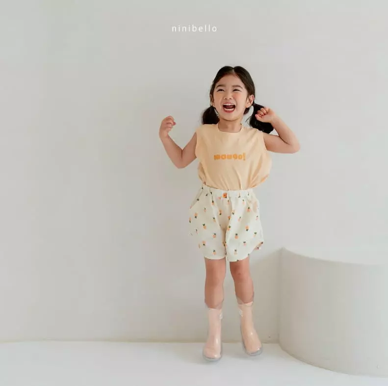Ninibello - Korean Children Fashion - #fashionkids - Cuty Button Pants - 2