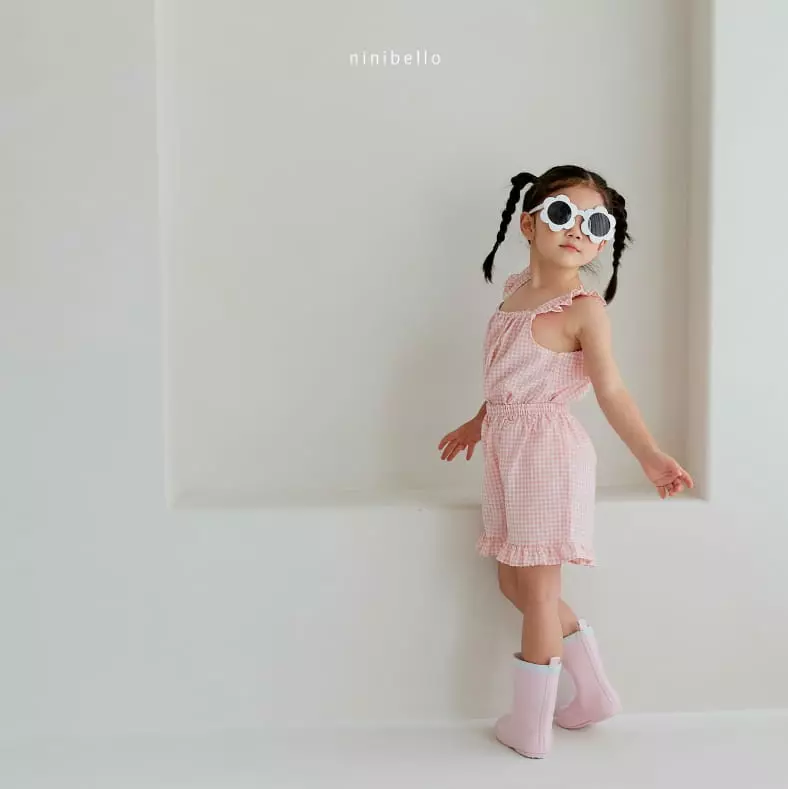 Ninibello - Korean Children Fashion - #kidsshorts - Tinker Bell Top Bottom Set - 7