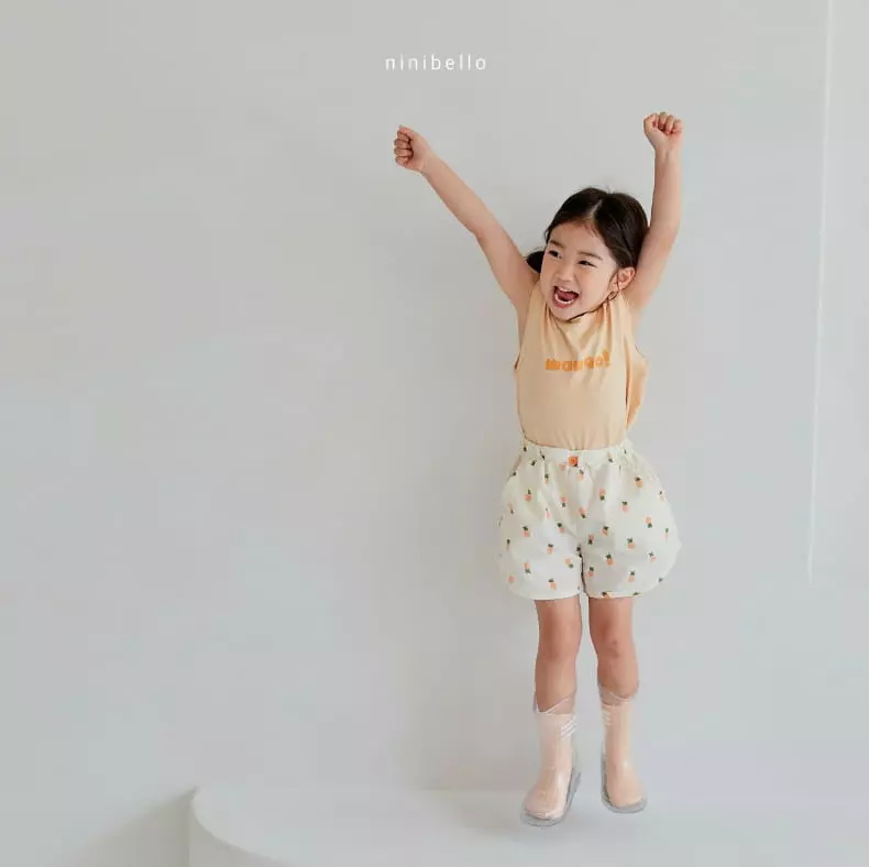 Ninibello - Korean Children Fashion - #kidsshorts - Cuty Button Pants - 4