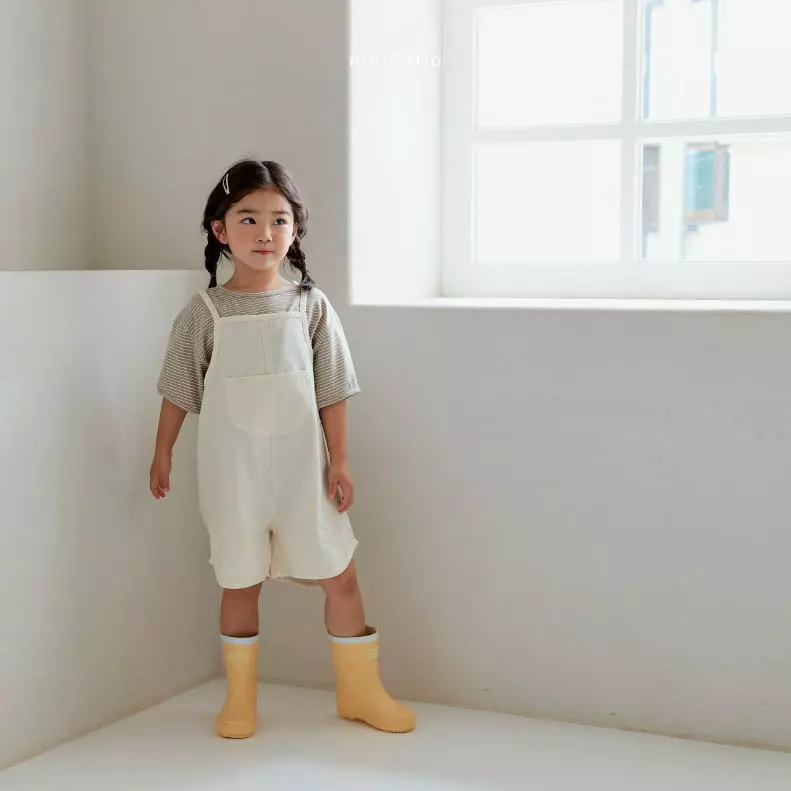 Ninibello - Korean Children Fashion - #kidzfashiontrend - Linen Overalls - 12