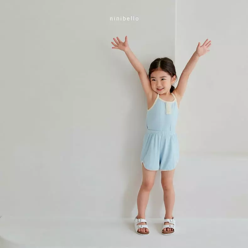 Ninibello - Korean Children Fashion - #kidzfashiontrend - Choucream Rib Top Bottom Set - 8