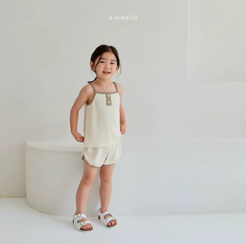 Ninibello - Korean Children Fashion - #magicofchildhood - Choucream Rib Top Bottom Set - 11