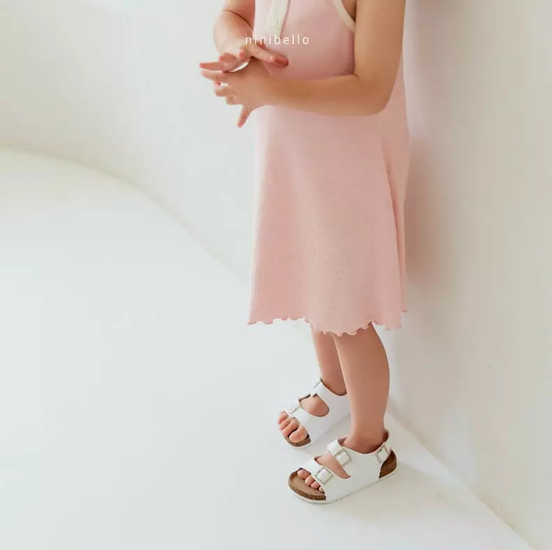 Ninibello - Korean Children Fashion - #minifashionista - Choucream Rib One-piece - 11