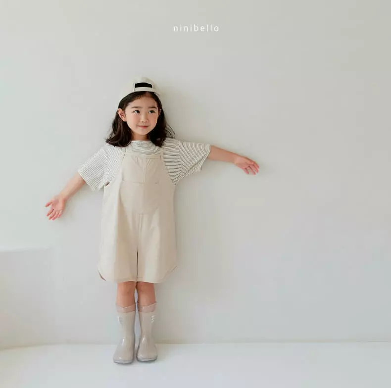 Ninibello - Korean Children Fashion - #prettylittlegirls - Linen Overalls