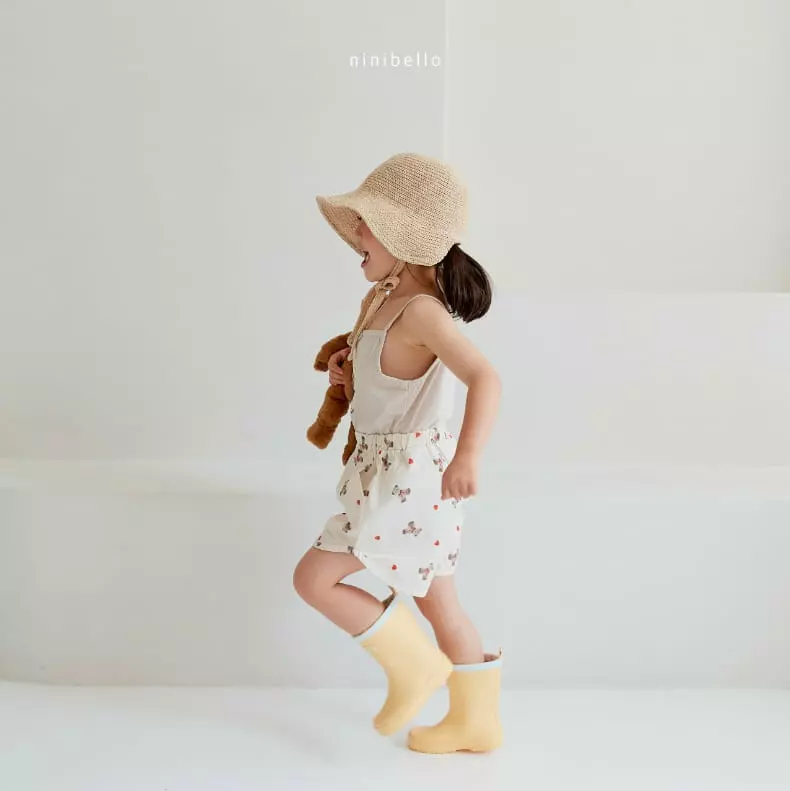 Ninibello - Korean Children Fashion - #prettylittlegirls - Cuty Button Pants - 10