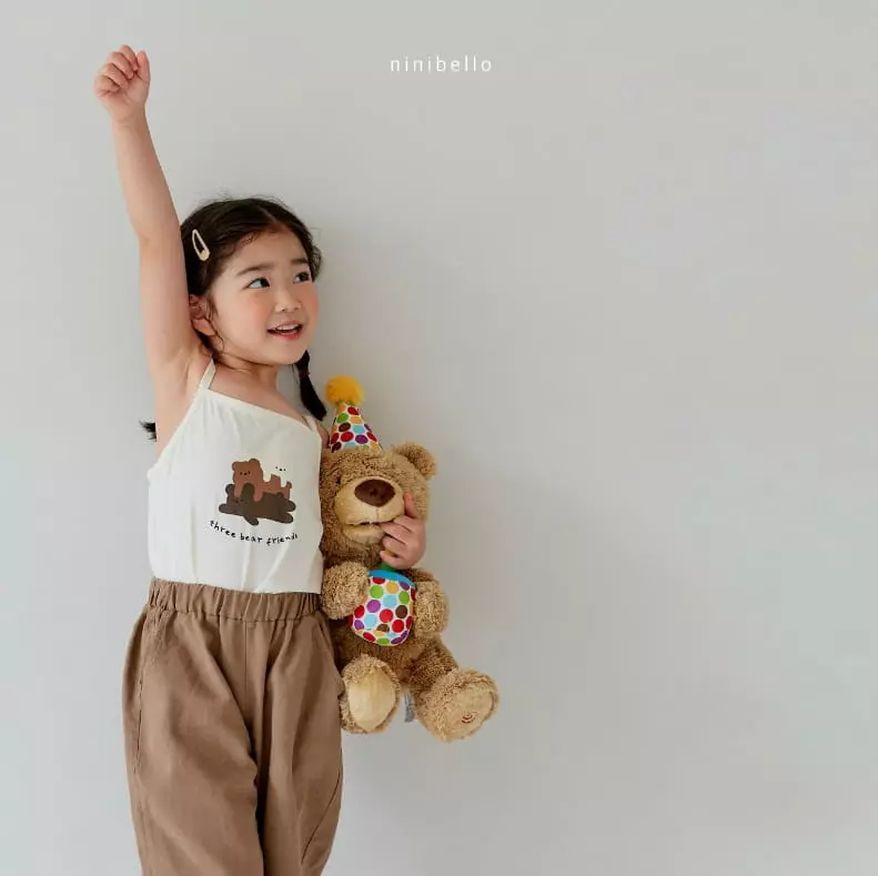 Ninibello - Korean Children Fashion - #prettylittlegirls - Three Bears Tee - 5
