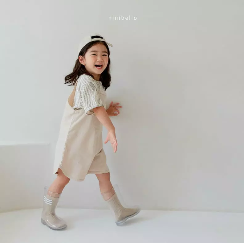 Ninibello - Korean Children Fashion - #toddlerclothing - Linen Overalls - 4