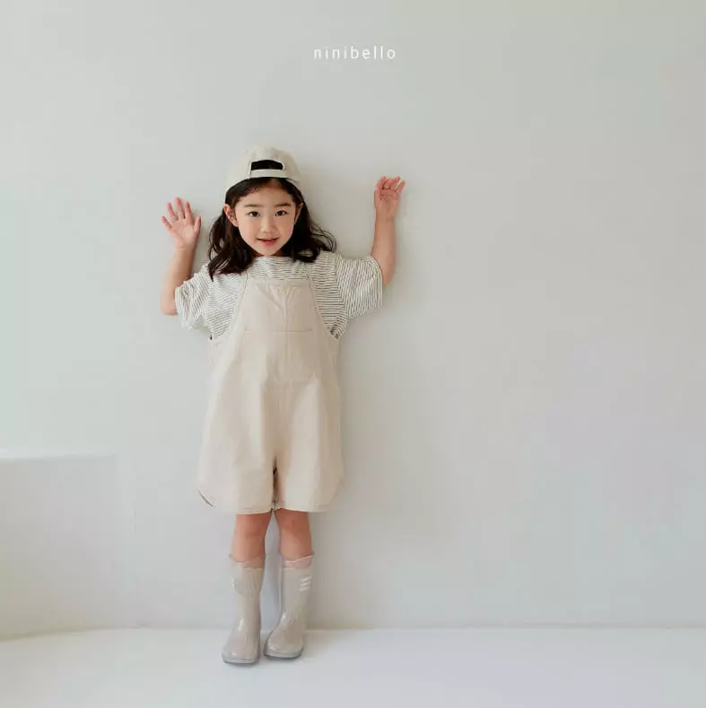 Ninibello - Korean Children Fashion - #todddlerfashion - Linen Overalls - 2