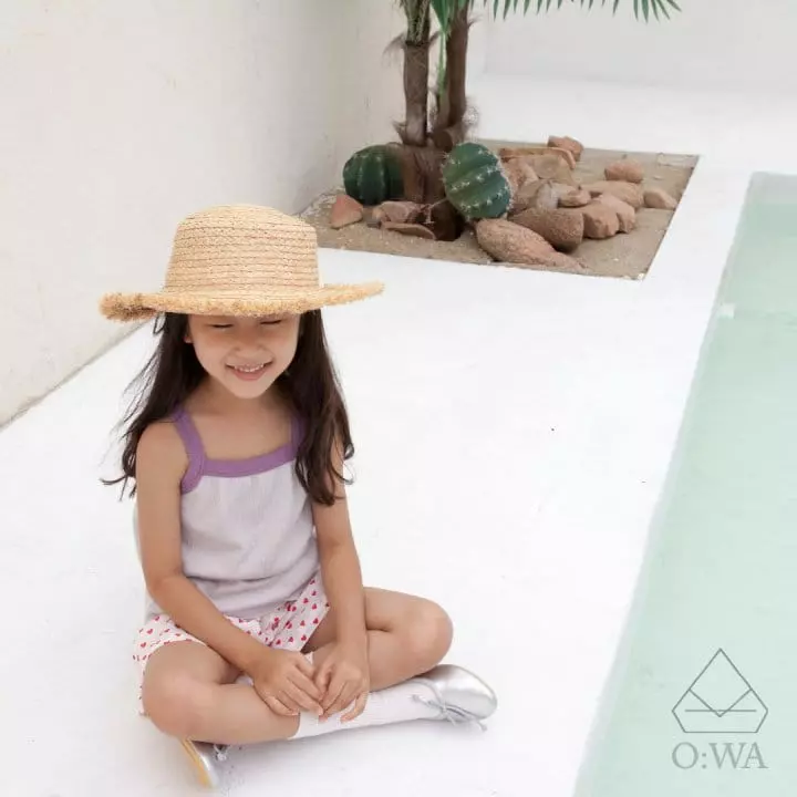 O Wa - Korean Children Fashion - #childofig - Color Rib Sleeveless - 6