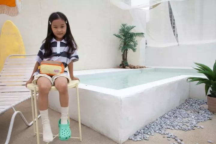 O Wa - Korean Children Fashion - #childrensboutique - Stripes Collar Tee - 3