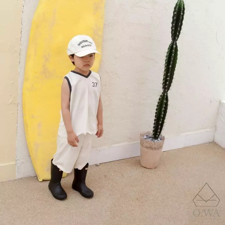 O Wa - Korean Children Fashion - #designkidswear - 37 Color Sleeveless Tee - 6