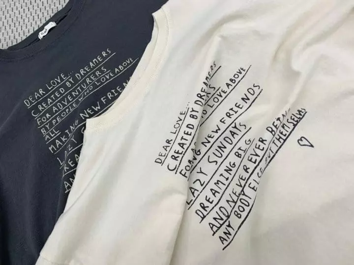 O Wa - Korean Children Fashion - #discoveringself - Dear Letter Tee - 6