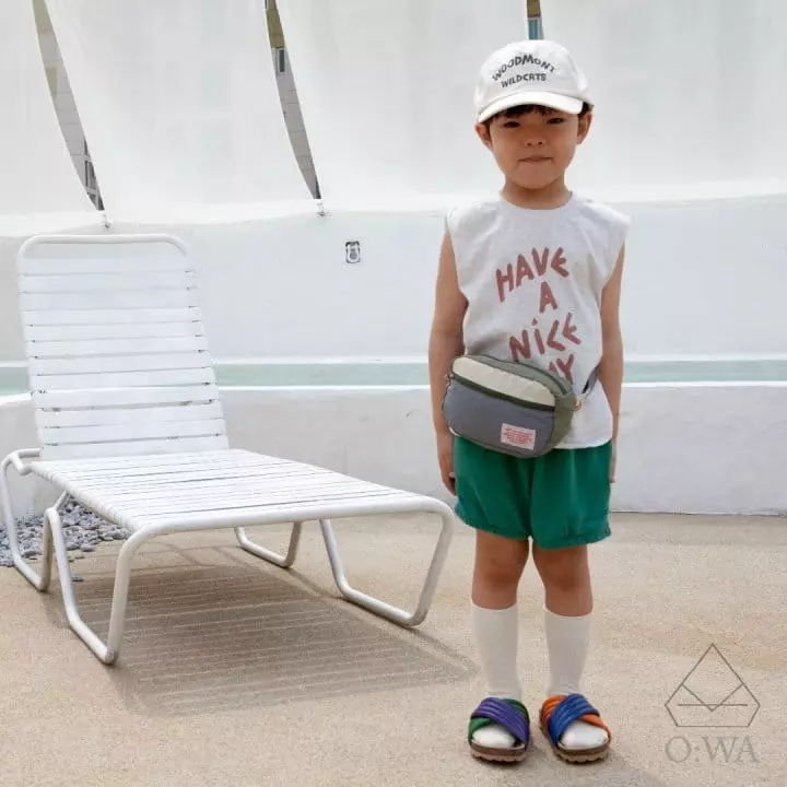 O Wa - Korean Children Fashion - #kidsshorts - Have Sleeveless Tee - 11