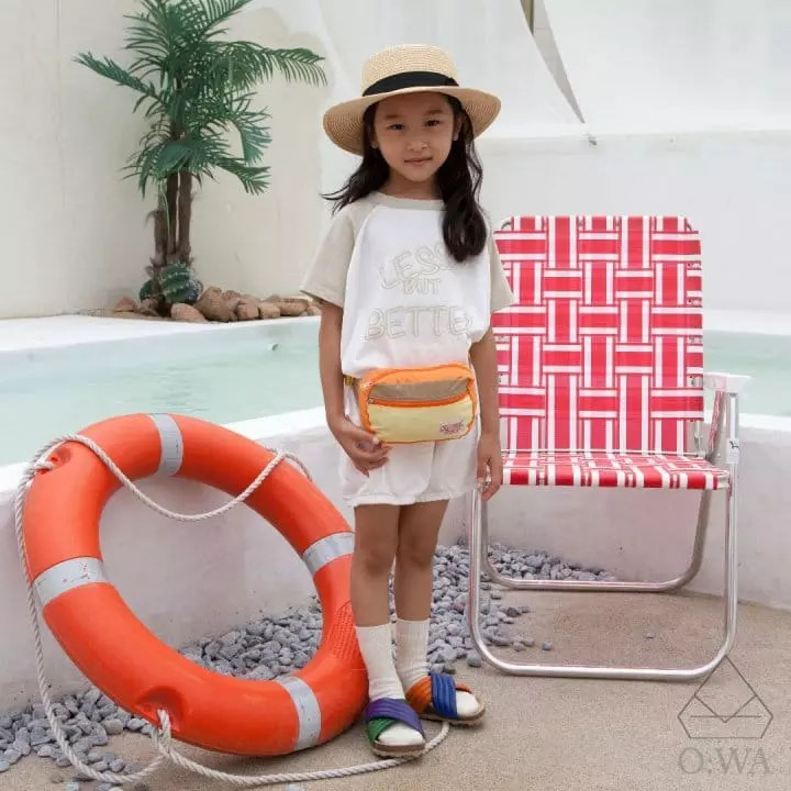 O Wa - Korean Children Fashion - #kidzfashiontrend - Less Tee - 3